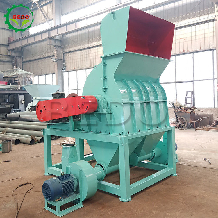 380V Alloy Steel Wood Crusher Machine Chips Hammer Mill Machine For Making Sawdust