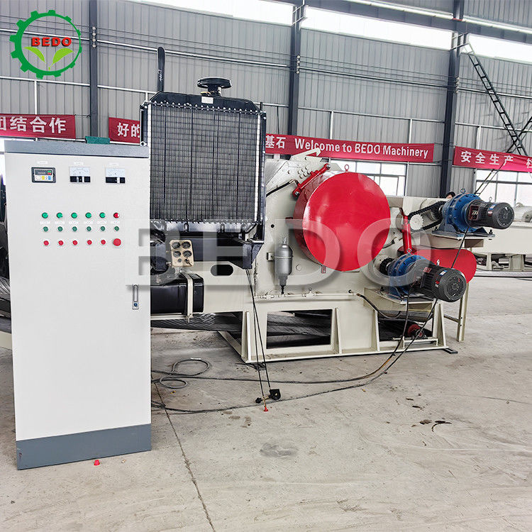 Palm EFB Pusta niszczarka do kiści owoców Rębak do drewna Silnik wysokoprężny 110 kW do elektrowni na biomasę