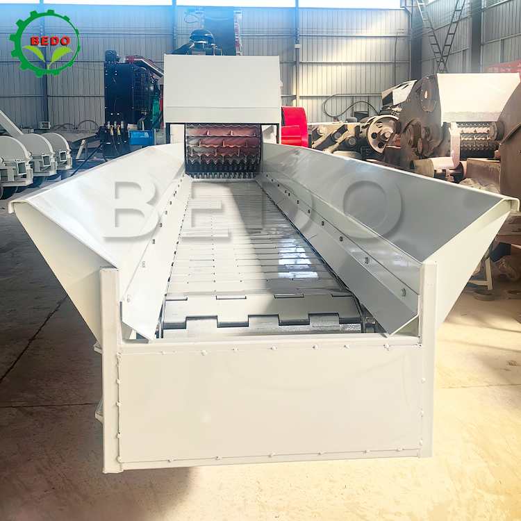Rubberwood Heavy Duty Wood Chipper Machine 160KW Hydraulic Feed for Indonesia Rubber Plantation Timber Processing