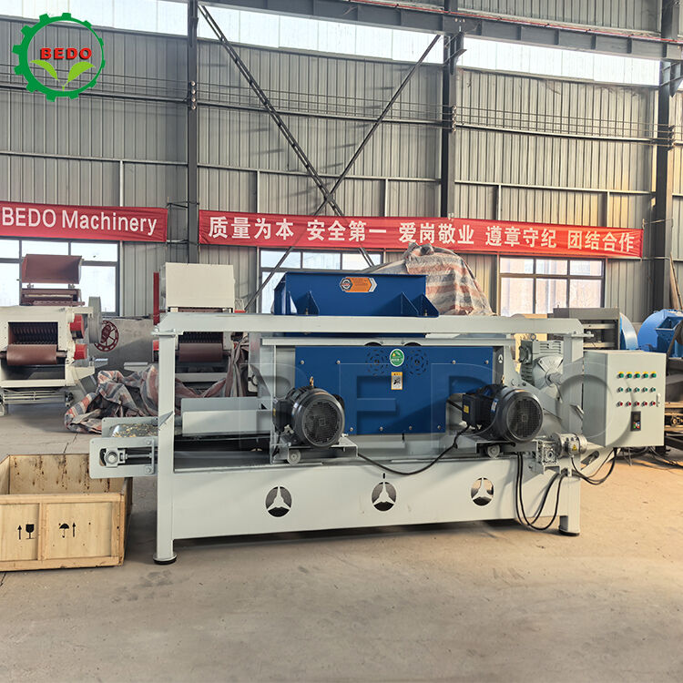 Maszyna do wytwarzania wysokiej wydajności odłamków drewna z blady ze stali stopowej o średnicy 125 mm