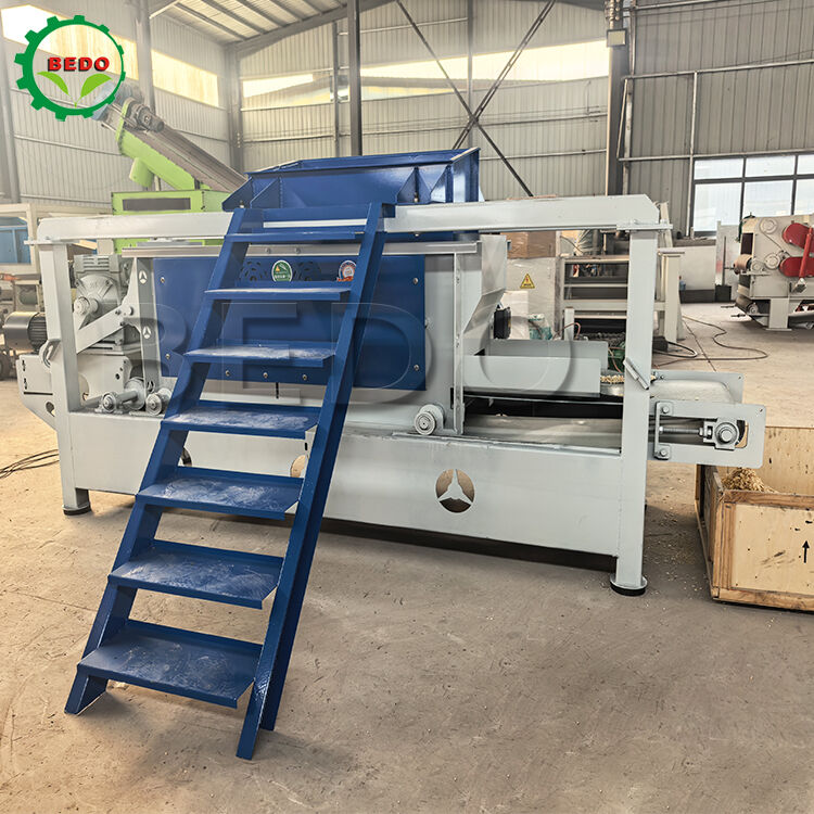 Maszyna do drzewnej odłamki o średnicy 125 mm o pojemności 400-500 kg/h i działaniu automatycznym