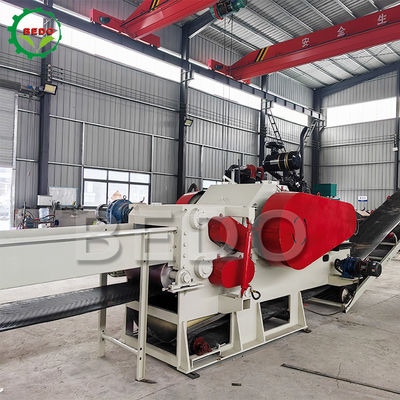 Palm EFB Pusta niszczarka do kiści owoców Rębak do drewna Silnik wysokoprężny 110 kW do elektrowni na biomasę