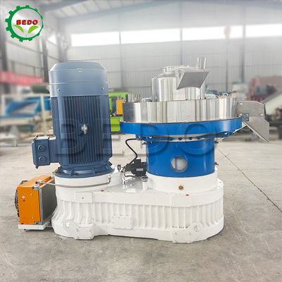 Stal nierdzewna 560mm Ring Die Wood Pellet Maker Production Machine
