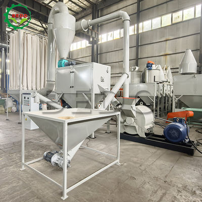 50Hz Low Noise Wood Powder Machine z maksymalnym rozmiarem zasilającym 8 mm dla wydajnego szlifowania pyłu piłowego