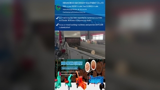 Sprzedam kruszarkę do drewna o średnicy bębna 1000 mm i regulowanym rozmiarze wiórów 15-45 mm